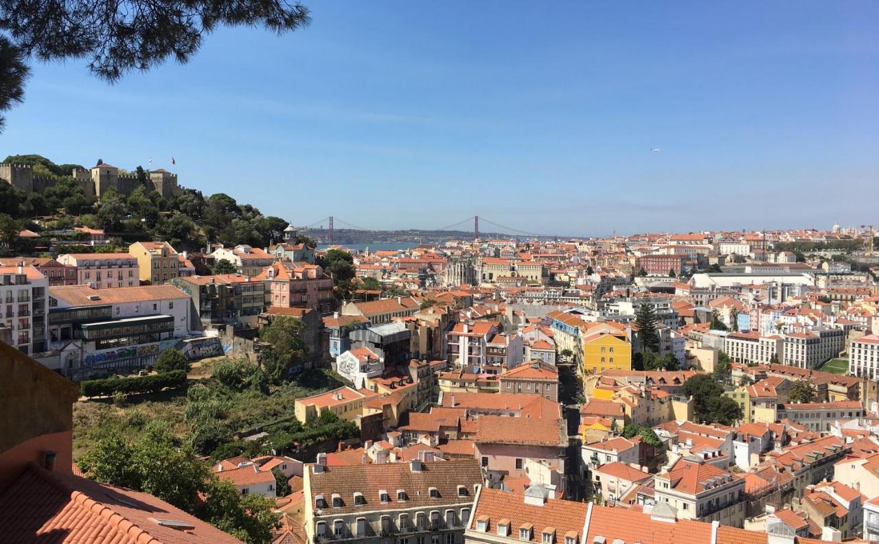 Apartamento Magnificent Flat With Spectacular Views In Graca Lisboa Exterior foto