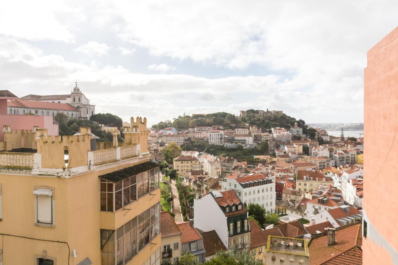 Apartamento Magnificent Flat With Spectacular Views In Graca Lisboa Exterior foto